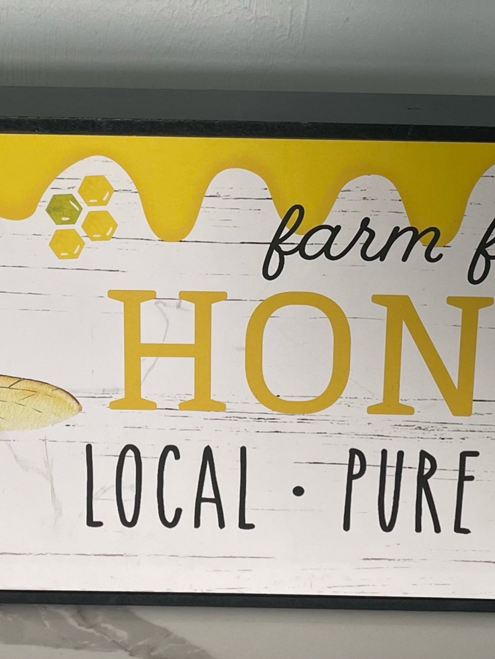Farmhouse Decorative Two Sided Wooden Sign